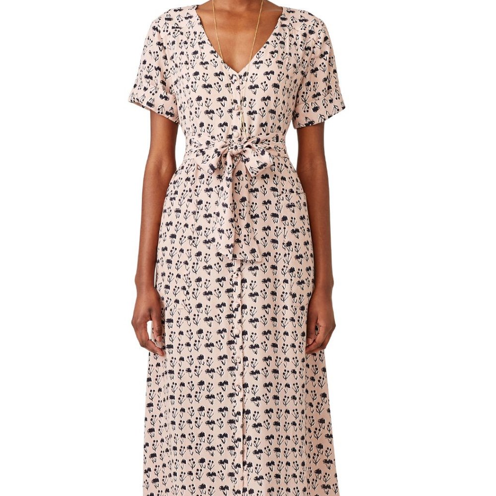 Paper Crown Floral Adige Dress Medium Regular